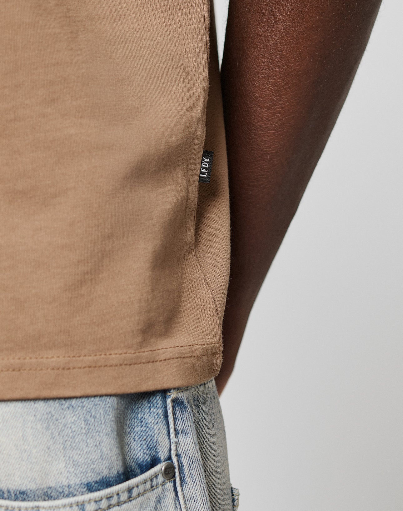 Live Fast Plain Tee