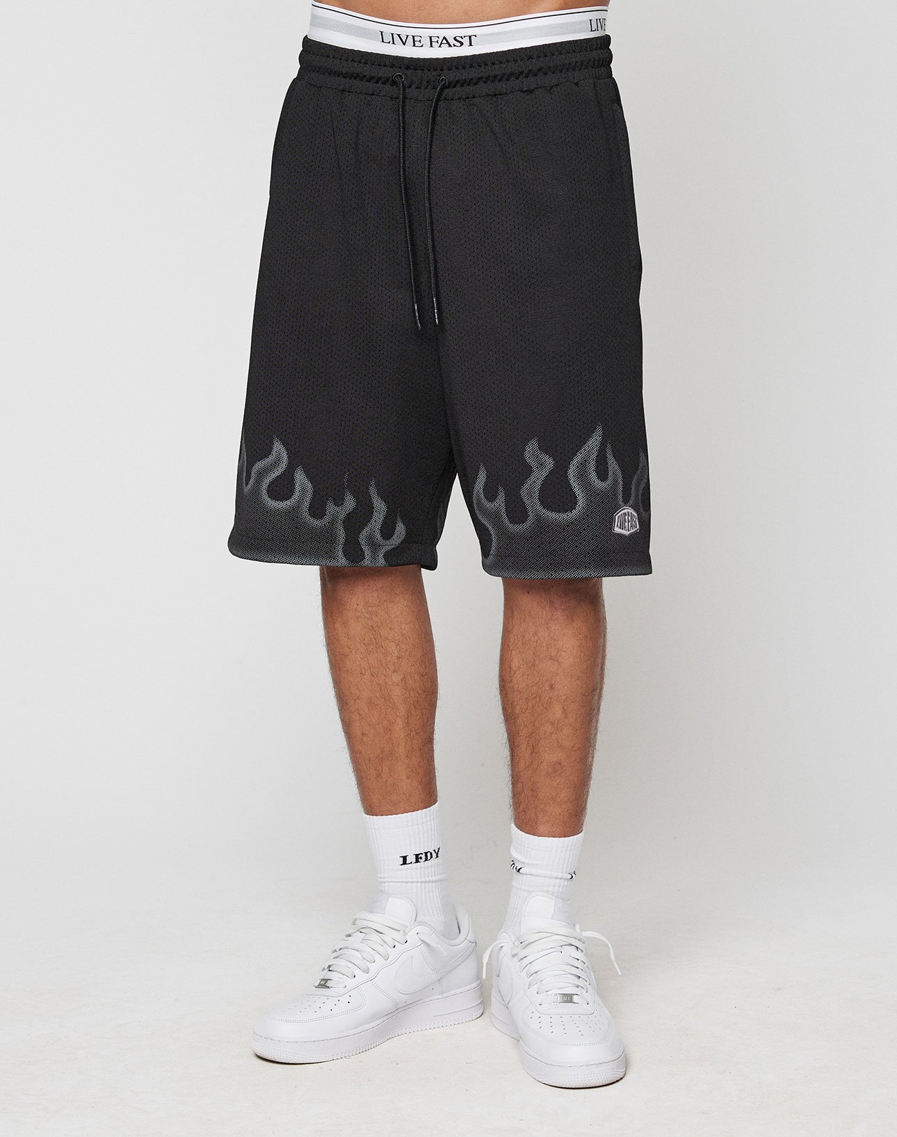 Burning Mesh Shorts