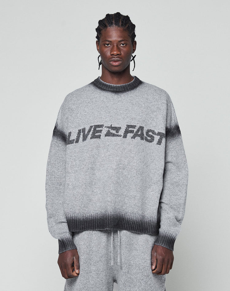 Live Fast Boucle Sweater