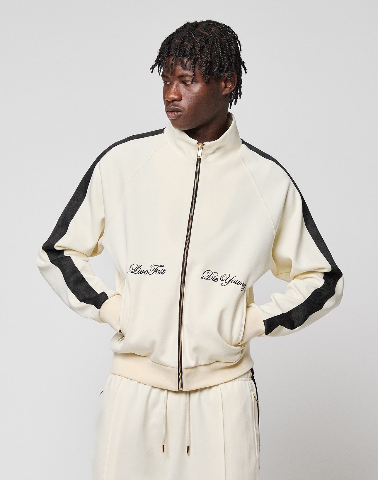 LFDY Striped Track Jacket