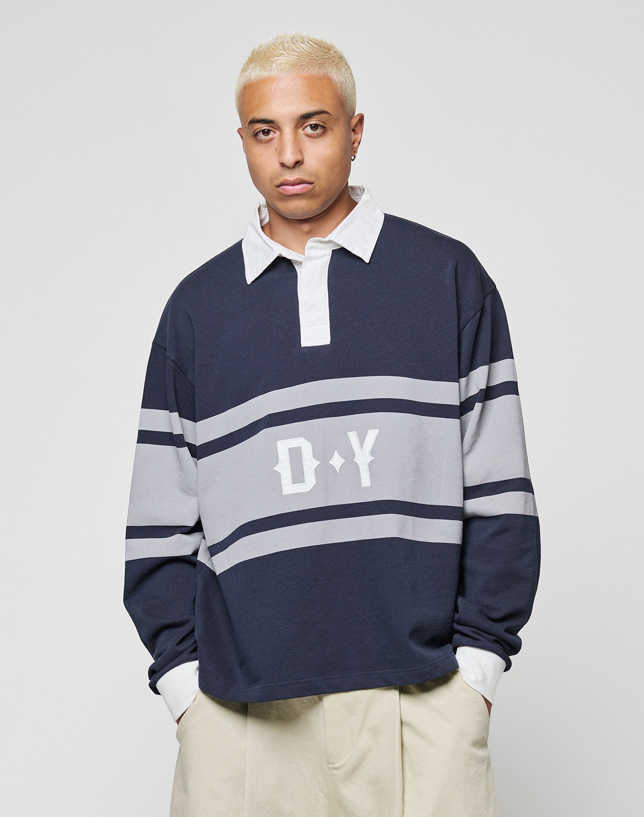 LFDY Striped Polo