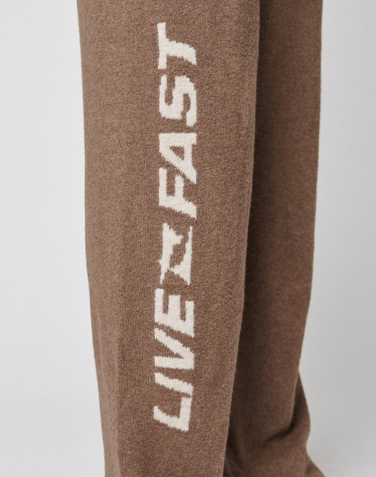 Live Fast Boucle Pants