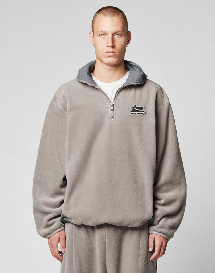 Live Fast Fleece Halfzip