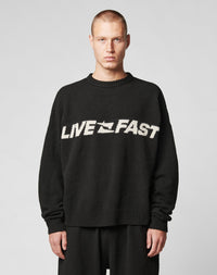 Live Fast Boucle Sweater