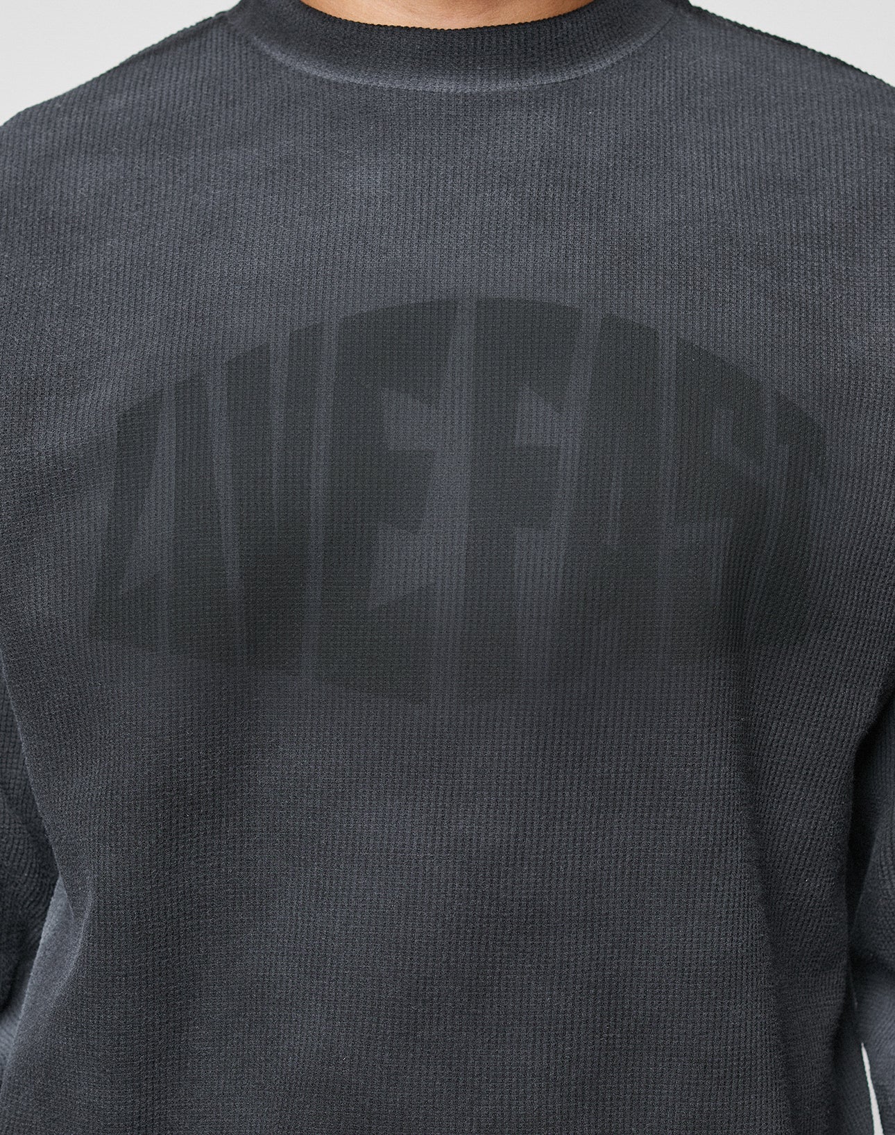 LFDY Emblem Ghost Waffle Longsleeve