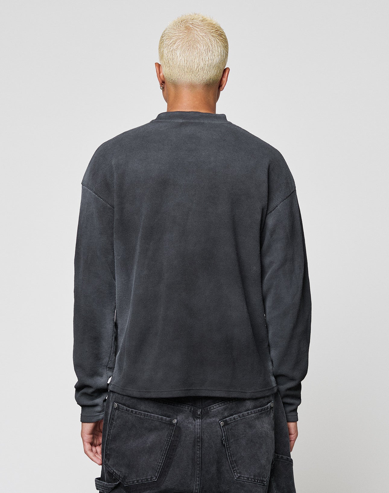 LFDY Emblem Ghost Waffle Longsleeve