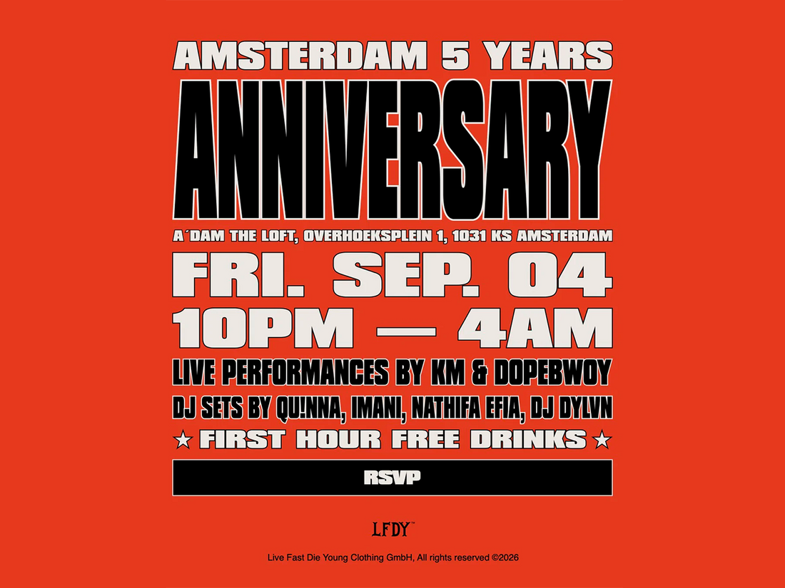 Amsterdam 5 Year Anniversary
