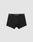 Das 2er-Set "Live Fast Trunks" von LIVE FAST DIE YOUNG bietet schwarze Herren-Boxershorts aus Baumwolle mit elastischem Bund und weißem LIVE FAST-Schriftzug, präsentiert auf schlicht hellgrauem Hintergrund.