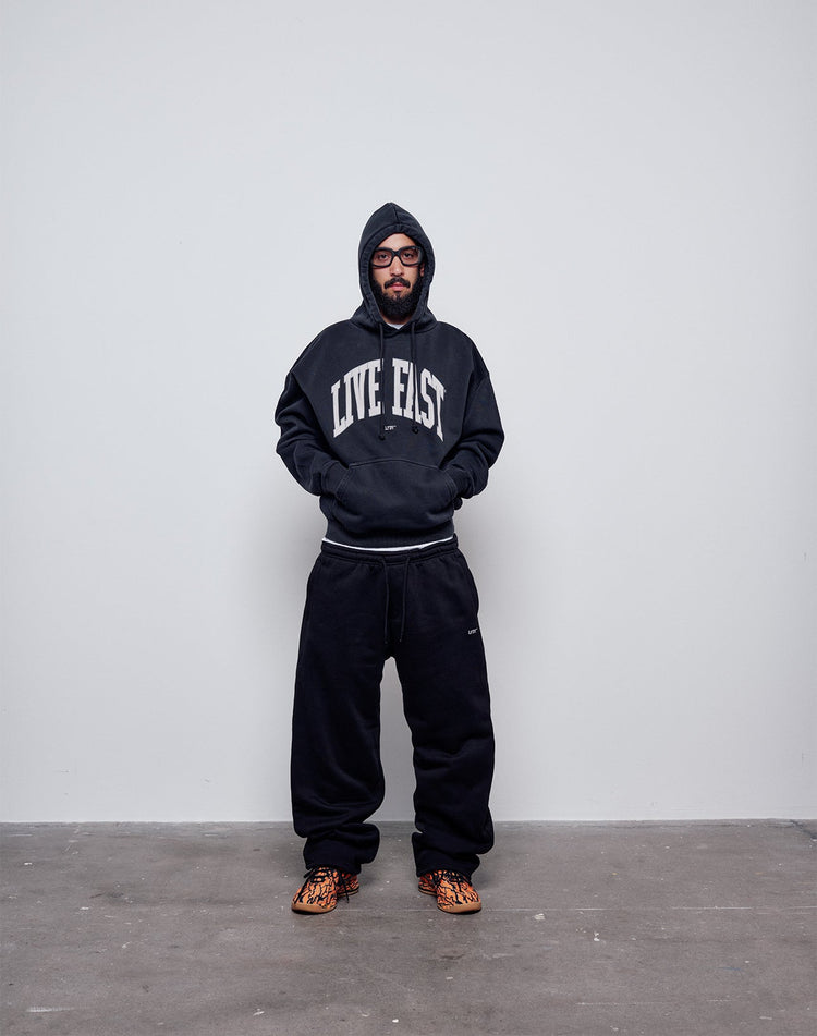 Live Fast College Hooded