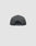 The LFDY Rivet Trucker by LIVE FAST DIE YOUNG is a black mesh trucker cap, shown from the back with an adjustable snapback closure and a subtle flag-label detail, set against a plain light gray background.