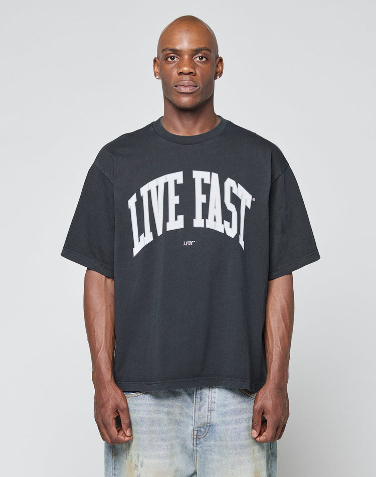 Live Fast College Tee