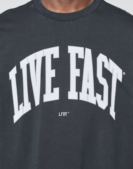 Live Fast College Tee