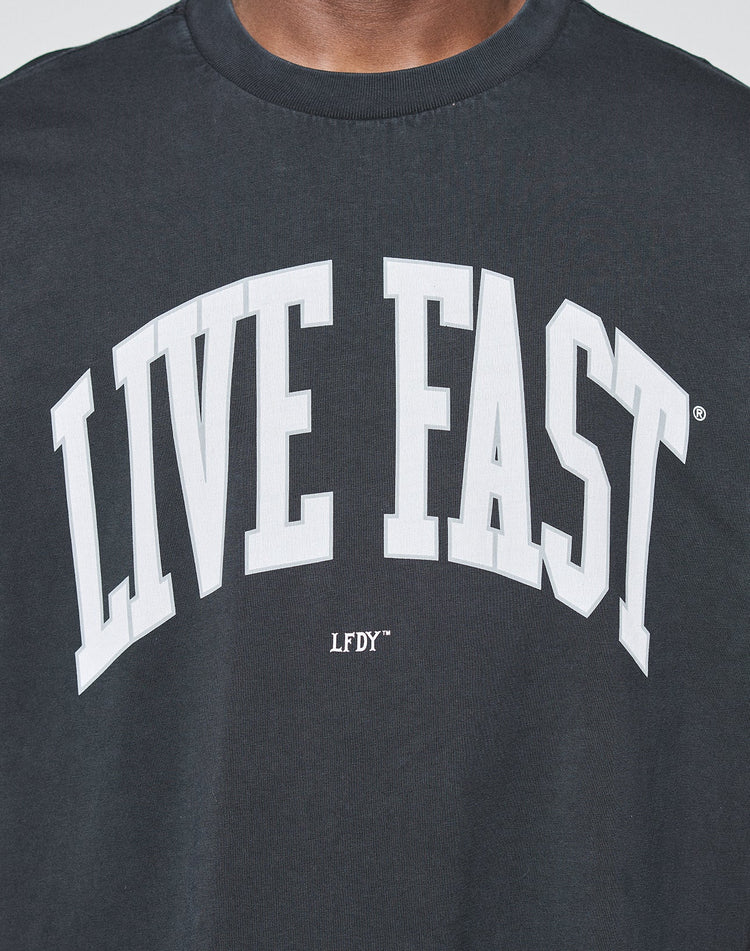 Live Fast College Tee