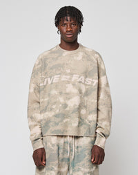 Live Fast Boucle Sweater