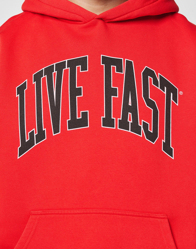 Live Fast College Hooded