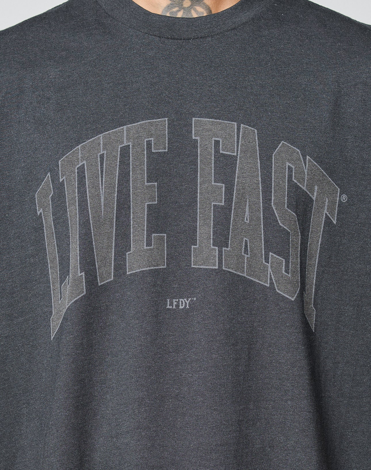 Live Fast College Muscle Shirt