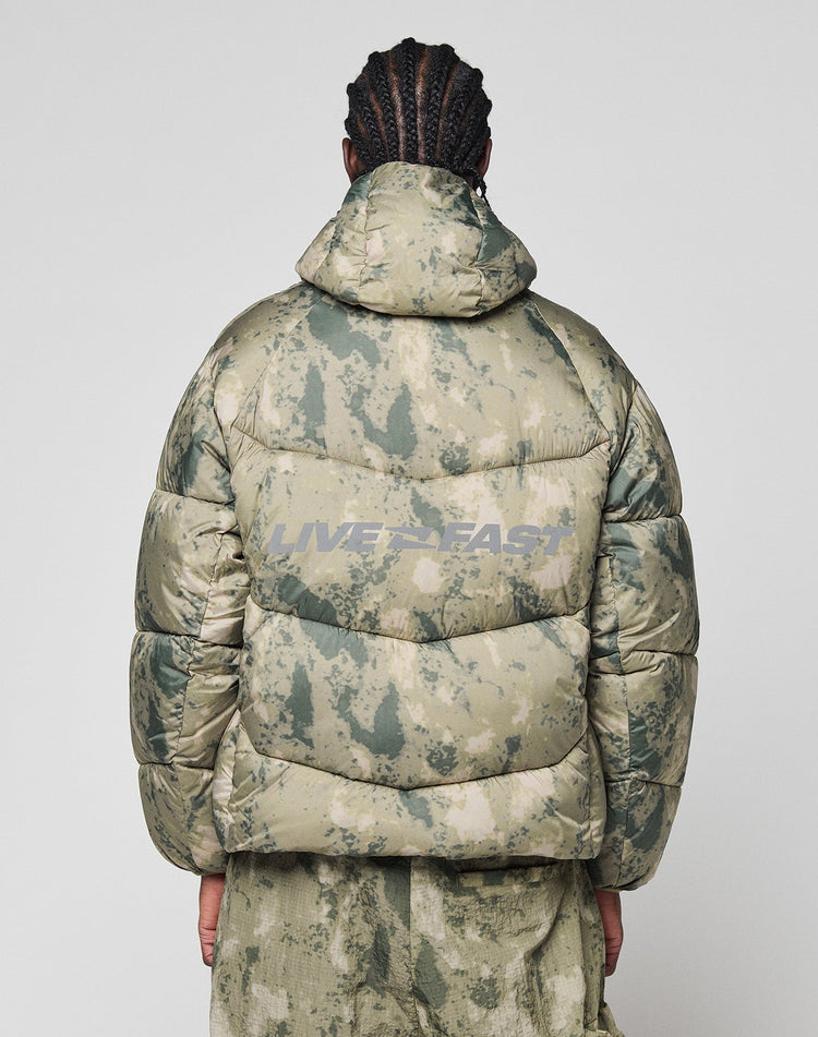 Live Fast Puffer Jacket