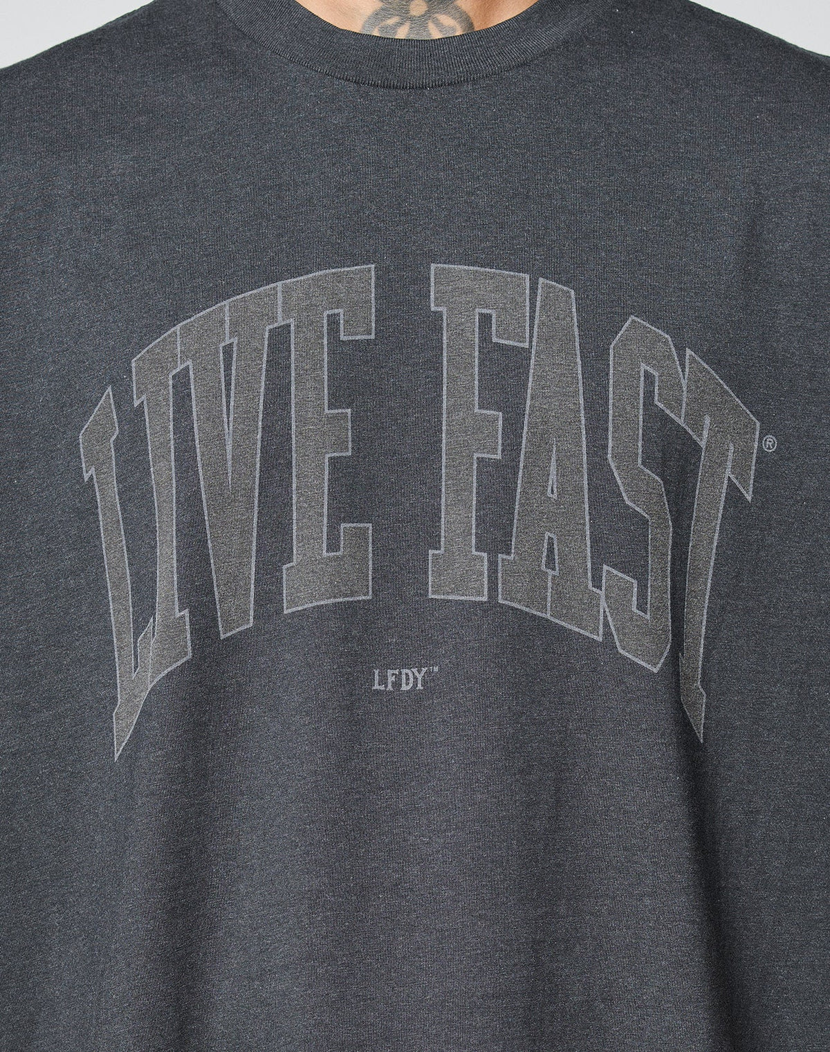 Live Fast College Muscle Shirt