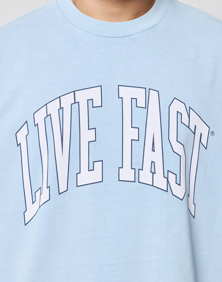 Live Fast College Tee