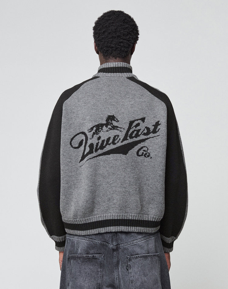 Boxy Knit Zip Jacket – LFDY UK Limited