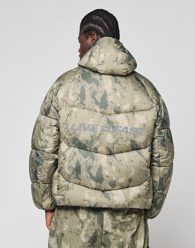 Live Fast Puffer Jacket