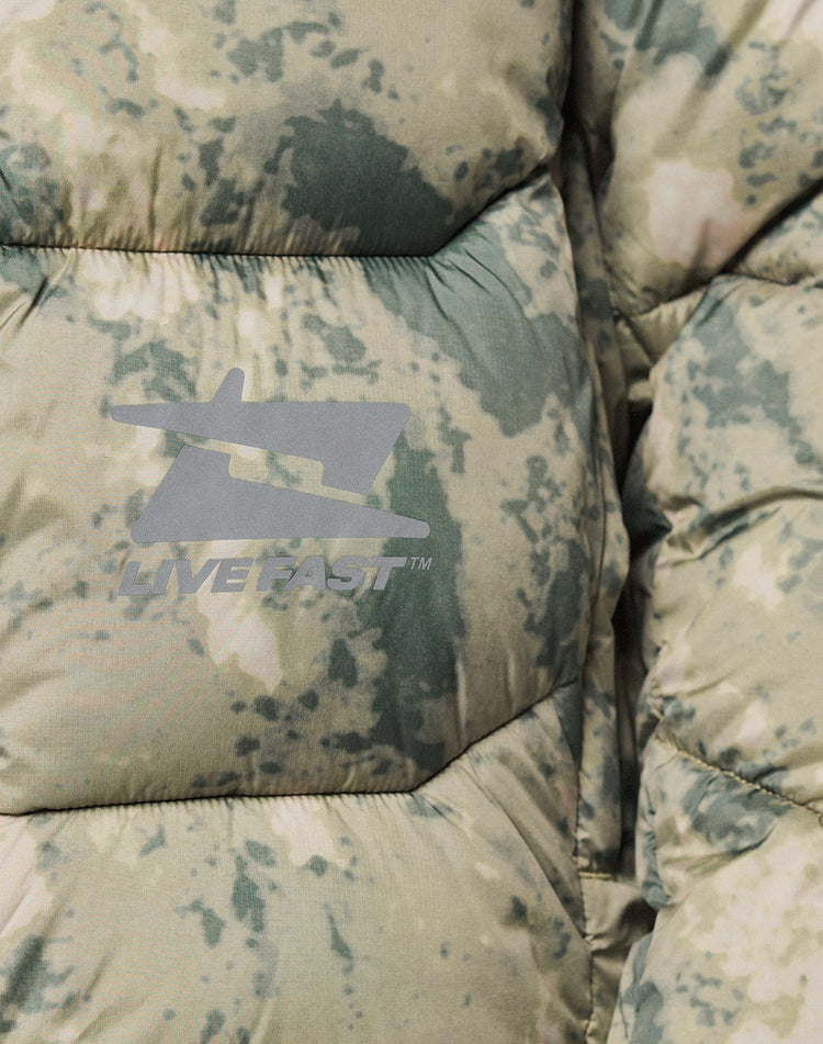 Live Fast Puffer Jacket