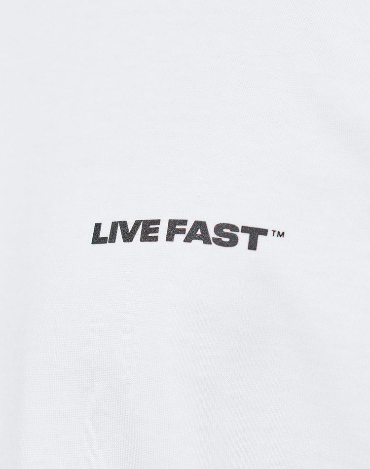 Live Fast Plain Tee
