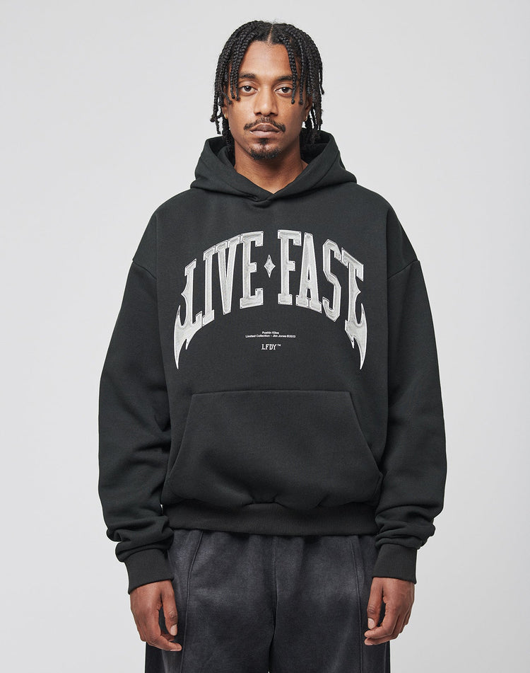 Live Fast Axe Hooded