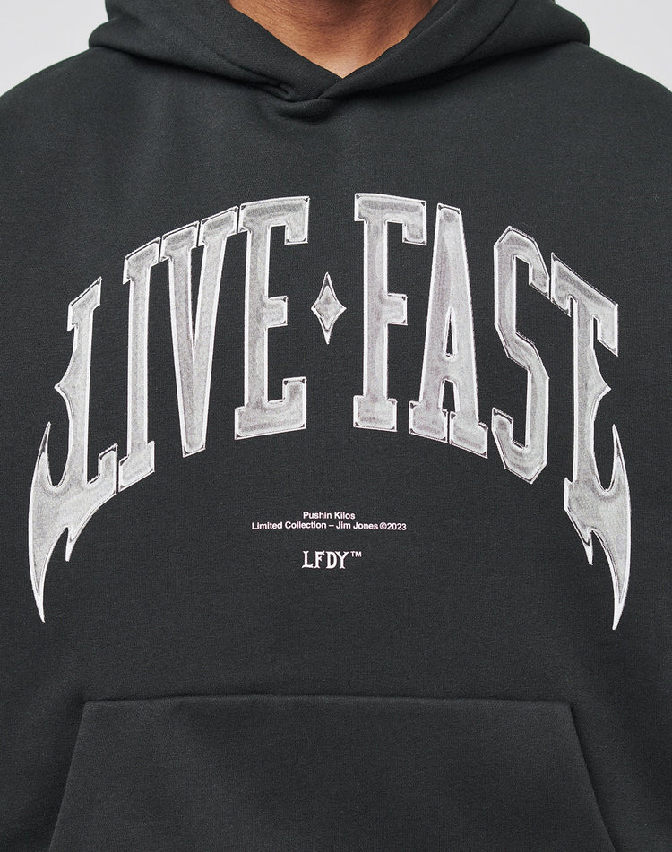 Live Fast Axe Hooded