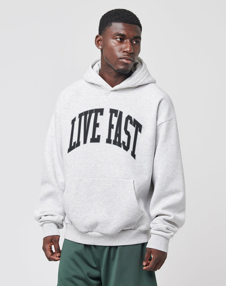 Live Fast College Hooded