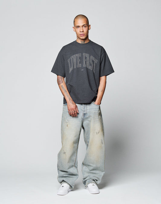 Live Fast College Tee