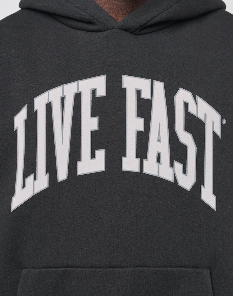 Live Fast College Hooded