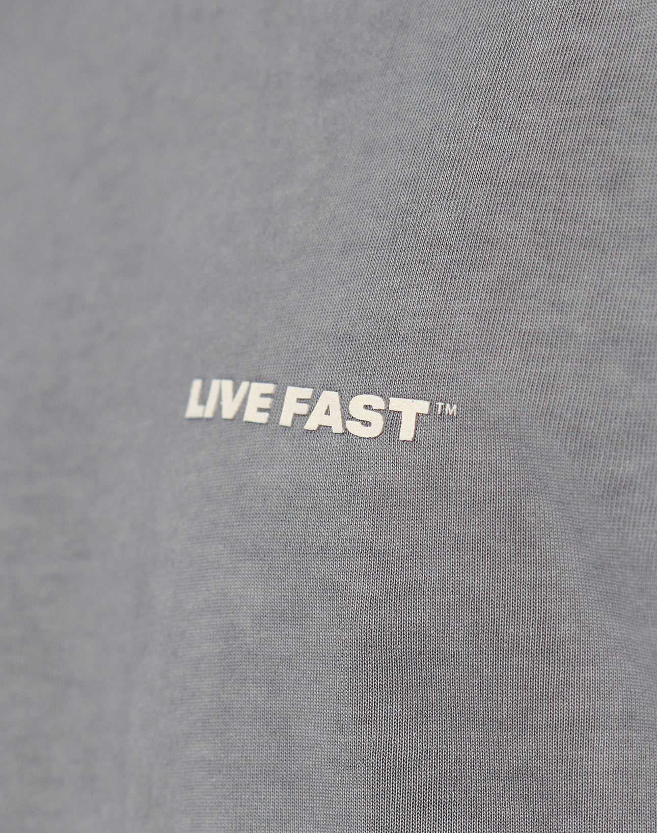 Live Fast Plain Tee