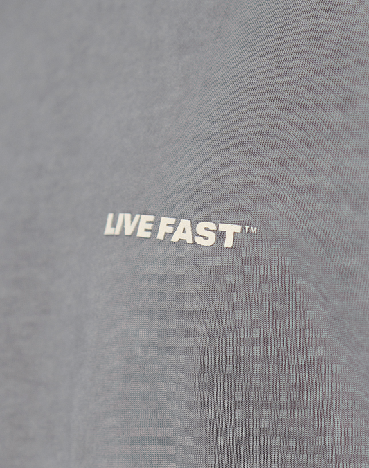 Live Fast Plain Tee