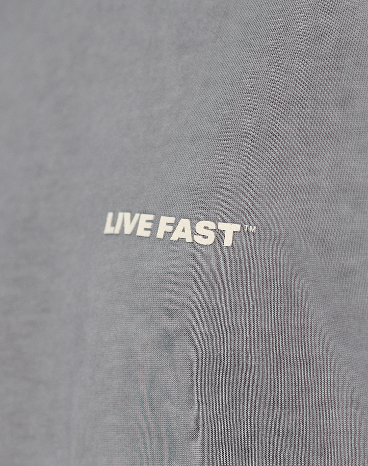 Live Fast Plain Tee