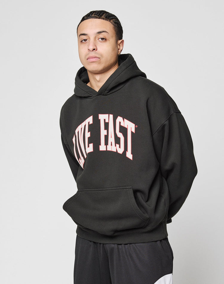 Live Fast College Hooded