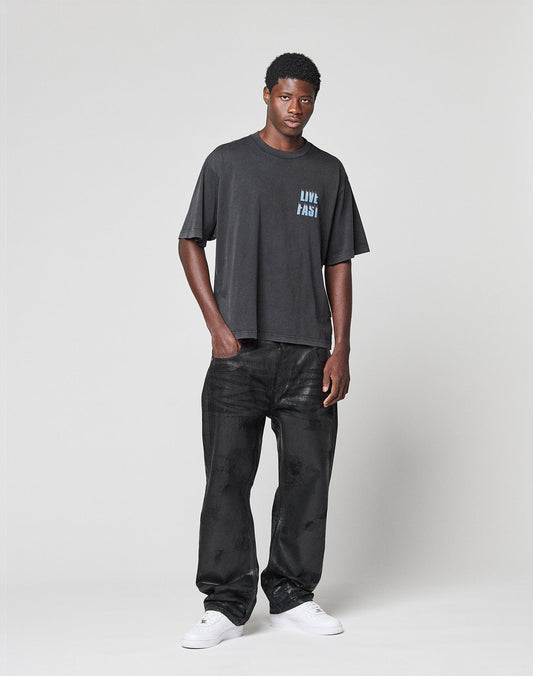 LFDY Waxed Straight Denim