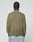 A person with braided hair is shown from the back, wearing the olive green LFDY Rib Knit Longsleeve by LIVE FAST DIE YOUNG and light blue jeans against a plain light gray background.