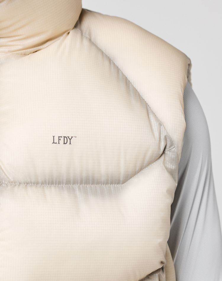 Live Fast Puffer Vest