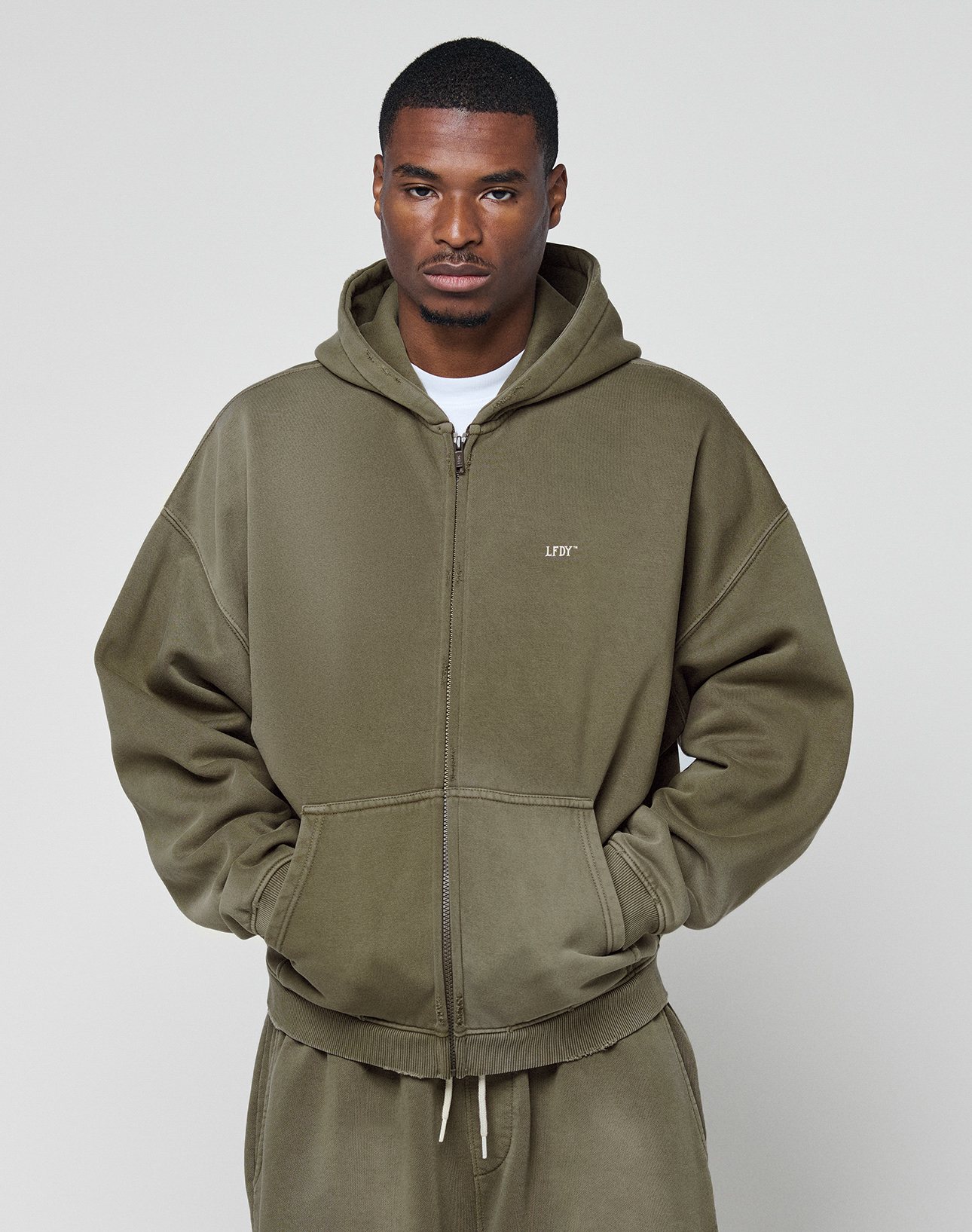 Basic Hooded Zip