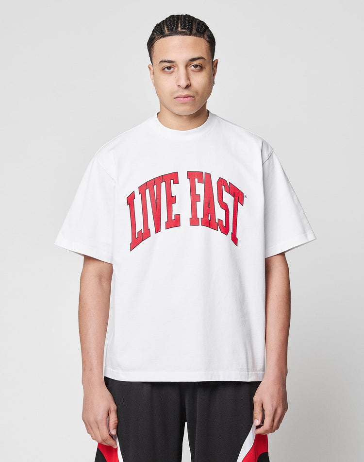 Live Fast College Tee