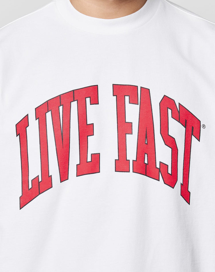 Live Fast College Tee
