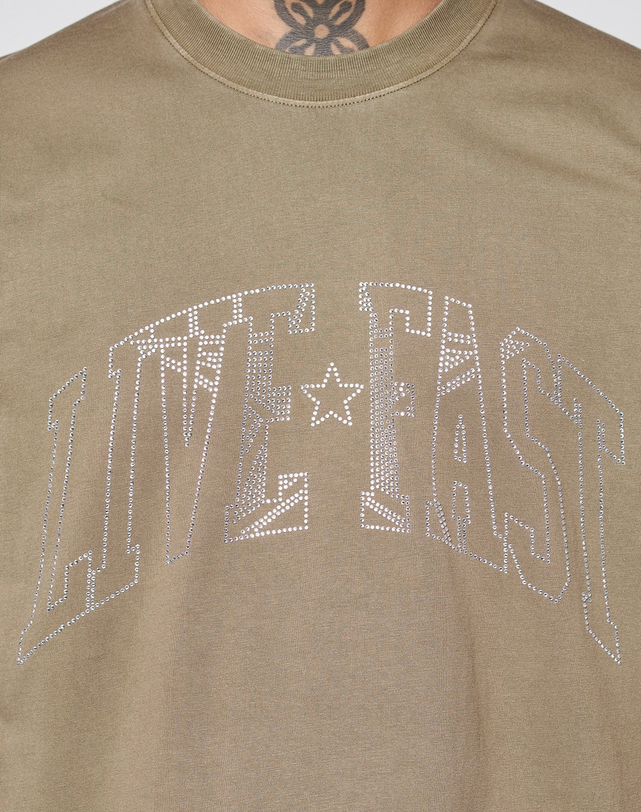 Live Fast Rhinestone Tee