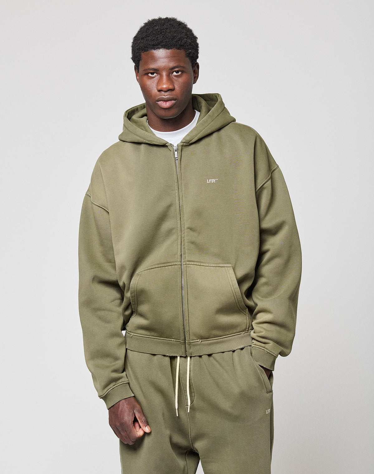 Basic Hooded Zip