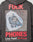 The LFDY F*ck Phones Hooded by LIVE FAST DIE YOUNG features bold red text—F*CK PHONES—and a white plastic bag with old cell phones on the back. Below, smaller Live Fast Archive text appears. Made from soft Baumwolle in an oversize fit.