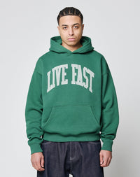 Live Fast College Hooded