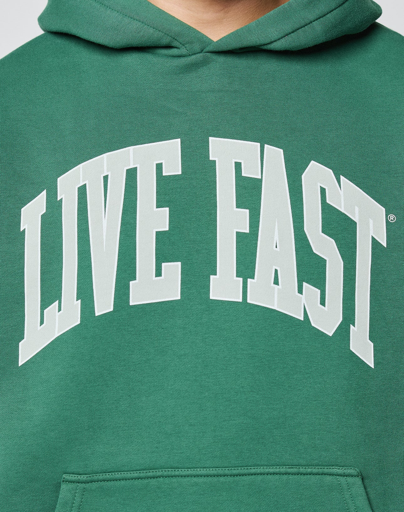 Live Fast College Hooded