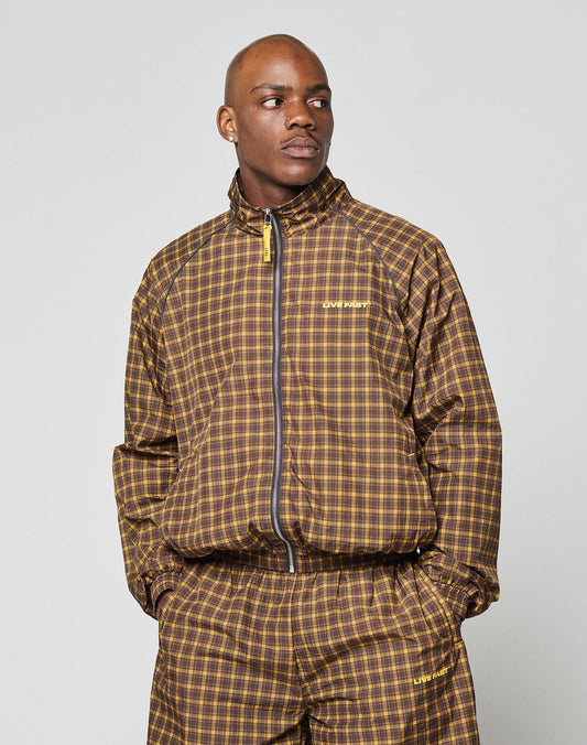 Live Fast Nylon Trackjacket
