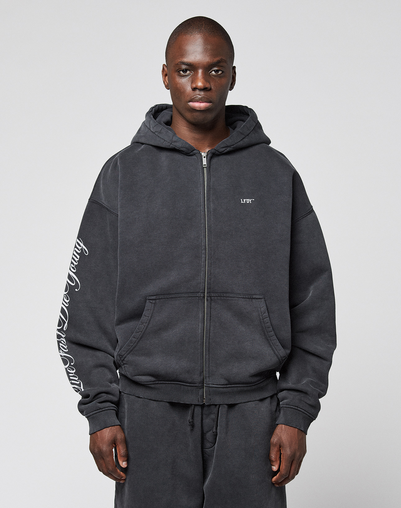 LFDY Run Club Hooded Zip