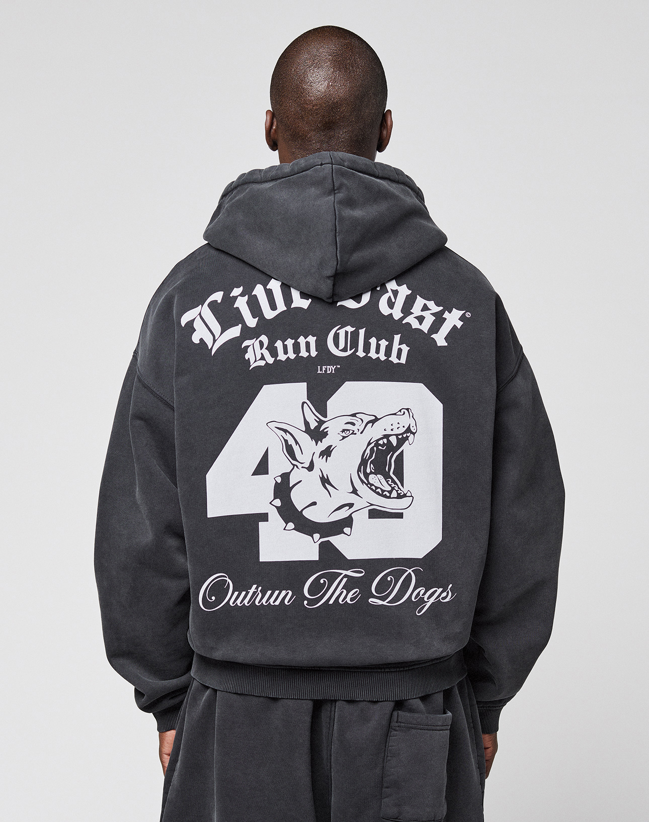 LFDY Run Club Hooded Zip